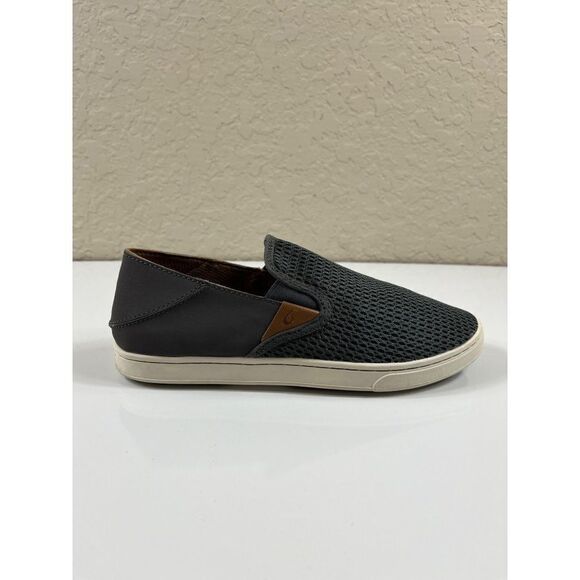 Olukai Pehuea Slip On Casual Shoe Pavement Gray AMPUTEE RIGHT SHOE Womens Size 7 - Picture 2 of 9